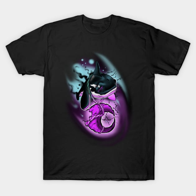 Over the moon T-Shirt by Gabriella_Ramosart97